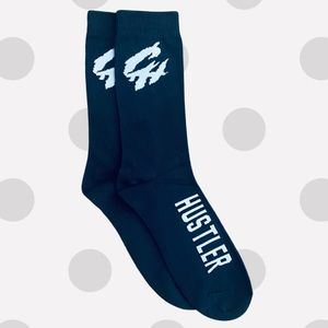Black Hustler Socks